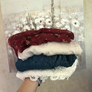 {mixed brand} Bundle of Blouses! 🤍